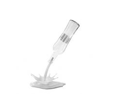 3D-Regenbogen-Lichter, Flaschensockel, Touch-Schalter, für Weinflaschenhalter, USB-Schreibtischlampe (Flasche nicht im Lieferumfang enthalten)