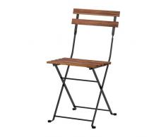 IKEA Klappstuhl TÄRNÖ - Gartenstuhl aus massiver Akazie und Stahl