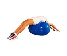 Original PEZZI Eggball Standard 85 cm blau Sitzball Gymnastickball Pezziball