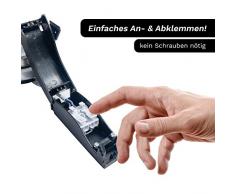 Einbaustrahler LED flach 230V Drehbar | 5W IP20 | Deckenstrahler Deckenleuchte Einbauspot Schwenkbar 3er Set 3000K Warmweiß | Silber Nickel Matt | OKTAPLEX Lighting PARIS 5 Watt