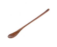 ZOOMY Natürliche Holzlöffel Suppe Kaffee Teetisch Scoop Pot Rührer Kochen Essgeschirr Retro Langen Griff Besteck