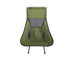 Outdoor-Campingstuhl, tragbarer, leichter Strandklappstuhl mit Tragetasche, höhenverstellbar und einfach zu installieren, schwere Kapazität von 56 * 65 * 85 cm