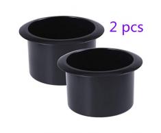 ZOZOSEP Ersatz Lehnstuhl-Handles Cupholdereinsatz für Sofa Boot Rv Couch Auto-LKW-Poker-Tisch 2 Stück