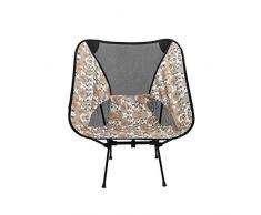 Tragbarer leichter Strandklappstuhl mit Tragetasche, höhenverstellbar und einfach zu installieren, geeignet für Wanderer, Camper, Strände