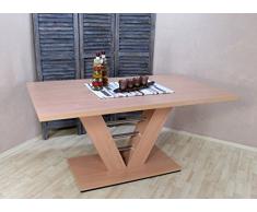 moebel direkt online Säulentisch Bahrain II buche natur