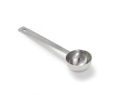 Sylvialuca 15ML Edelstahl Kaffeeschaufel verdicken Edelstahl glatten Esslöffel Messlöffel Küchenbar Werkzeuge