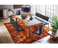 MCA Furniture Sitzbank Arco Kunstleder, Cappuccino, 155cm