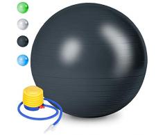wolketon Gymnastikball Yogaball Pilates-Ball Robuster bis 300kg für Core Strength Beckenübungen Sitzball Balance Ball Reha Therapie
