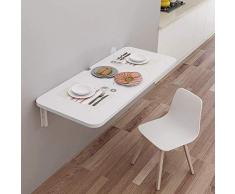 GUXINHOME Wand- Klapptisch, Esstisch, Küchen Storage Table, Studie Tisch, Metallständer,60mx40cm