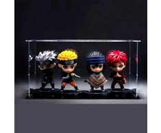 JERPOZ Acryl Sammler Aufbewahrungsbox, Thekenvitrine, hochtransparenter Modell-Aufbewahrungsdeckel 400 mm × 200 mm × 200 mm Acrylschachtel