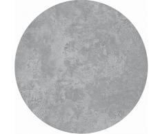 Tischplatte Werzalit Dekor Beton 80 cm rund wetterfest Ersatztischplatte Bistrotisch Stehtisch Tisch Gastronomie