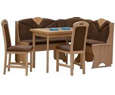 Eckbankgruppen Kücheneckbank Gruppe Buche Buche - (2558)