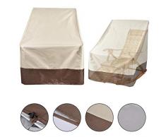 wasserdichte Abdeckung Einzel Schaukelstuhl wasserdicht Staubschutz Anti-schmutzig Gartenmöbel Hocker Abdeckung Gartenmöbel Schutzhülle Gartenstuhlbezüge