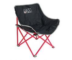 Coleman Campingstuhl leichter Klapp-/Faltstuhl, Kickback, mit stabilem Stahlgestell, klappbar, für Festivals, Angeln oder im Garten