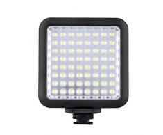 Godox LED64 Video Light 64 LED-Leuchten für DSLR Kamera Camcorder Mini DVR als Fill Light für Hochzeit News Interview Makrofotografie