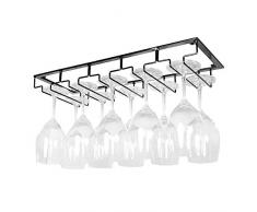 WSJ Home Bar Thekenvitrine/Weinglashalter zum Aufhängen, 50 x 18 cm, A+