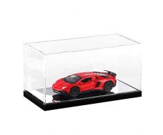 JERPOZ Acrylvitrine, Sammelbox, Thekenvitrine, Museumsvitrine 40cm × 20cm × 20cm Acrylschachtel