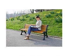 Holz-Sitzbank - massiv, Länge 2 Meter - Latten aus Merantiholz - Bank Bank aus Holz Metall Kunststoff Bänke Bänke aus Holz Metall Kunststoff Holzbank Holzbänke Parkbank Parkbänke Ruhebank Ruhebänke Sitzbank Sitzbänke Bank