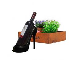 Kicode Zubehör Weinflaschenhalter High Heel Schuhform Stilvolles Weinregal für Inneneinrichtungen