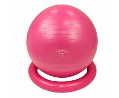Carnegie Gymnastikball Ø 65 cm Massageball Fitnessball Sitzball Pumpe Ballschale