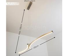 LED Pendelleuchte SEWARD – Deckenspot mit halbrundenLichtleisten – LED Deckenstrahler 2-flammig – Deckenleuchte Strahler – 3000Kelvin – 1390 Lumen