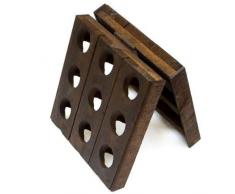 Piratenladen Original Champagner Rüttelpult für 18 Flaschen, Weinregal