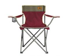 WANDERFALKE Campingstuhl (Bordeauxrot) Campingstuhl Faltstuhl Campingstuhl faltbar Anglerstuhl klappbar Picknickstuhl klappbar Campingstuhl