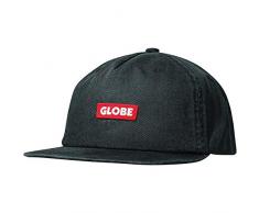 Globe Bar Cap - Unisex Erwachsene, schwarz (schwarz)