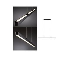 Paulmann 796.93 Lento Pendelleuchte dim LED 1x42W Softlack/Aluminium/Kunststoff Deckenleuchte Tischbeleuchtung Esszimmerleuchte 79693