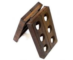 Original Champagner Rüttelpult für 12 Flaschen, Weinregal