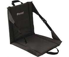 Outwell Erwachsene Campingstuhl Beach Klappstuhl, Midnight Black, One Size