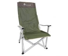 Camping Klappstuhl Deluxe bis 150kg - Anglerstuhl, ideal auch für Festivals