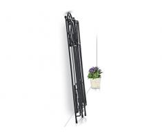 florabest Gartenregal Blumenregal Blumentreppe Pflanzentreppe Regal Blumen Garten eckig