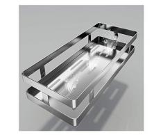 Küche Regal Racks Hause Edelstahl Küche Gewürz Regal Punsch Freie Wand Gewürz Lagerung Anhänger (Größe: 35 * 12 * 6 cm)