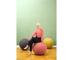 Sitzball Felt Filzimitat Anthrazit ca. 65cm Ø