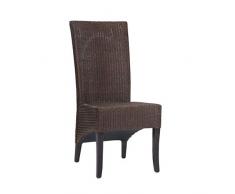 Sedexx Amsterdam Esszimmerstuhl Loomstuhl Essstuhl Hochlehner Flechtstuhl Stuhl Braun