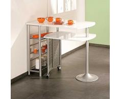 Küchenbar Kitchen in Weiß Pharao24