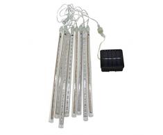 FBGood 20 LED Solar Meteorschauer Lichterkette, Kreativ Garten Hängeleuchten Hängender Baum Lampenschnur Hof Beleuchtung Lichtleiste Licht String für Hochzeiten, Party Dekoration