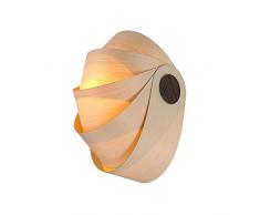 MZSG Südostasiatische Korridor Wandleuchte Für Restaurant Hotel Bar Hauptbeleuchtung E27 Basis Holzleuchten Wandleuchten Nachttisch Eingang,B Type