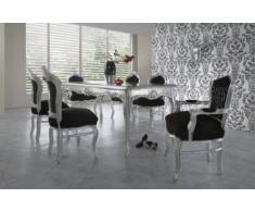 Barock Esszimmer Set 1 Tisch 6 Stühle - Prunkvolles Wohnambiente Schloss Möbel Esszimmerset