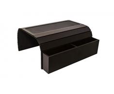 Meistar Global Sofa-Ablagetisch mit Eva-Basis. Halter für Fernbedienung und Mobiltelefon-Organizer, Armlehnen-Organizer, Armlehnentisch mit Taschen