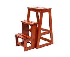 Zichen Stuhl Hocker Küche Trittleiter Trittleiter Haushalt Klappbank Trittleiter/Mehrzweck Massivholz Treppe Hocker, Hocker, u