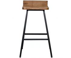 PLXTOO TANSEN Schmiedeeisen Holz Esszimmer Bar Stuhl Hochstuhl 2019NEW