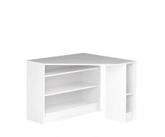 Amazon Marke - Movian Cabriel - Eckschreibtisch, 94 x 94 x 74.1 cm (L x T x H), Weiß