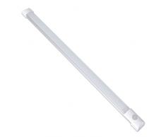 Dream Lighting 12V LED Leuchten dimmbar mit Schalter für RV Wohnwagen Boot Yacht Reisemobil Wohnmobil Beleuchtung innen schrankbeleuchtung küchenlampe 300mm KaltWeiß