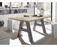 Esszimmertisch Esstisch Konferenztisch 160/90 Mr. A Graphit Sandeiche