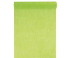 Tischläufer apfelgrün Vlies 30cm x 10m- Dekostoff - Dekoration zur Hochzeit oder Feier - 2810