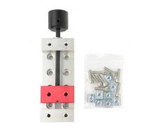 Dengofng Tischbank Schraubstock rechtwinklig Walnussklemme für Mini CNC Router Graviermaschine DIY Holzbearbeitungswerkzeug