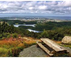 Malen Sie Nach Zahlen FüR Erwachsene Und Kinder DIY ÖLgemäLde Geschenk-Kits Vorgedruckte Leinwand Kunst Home Decoration TischbäNke Eminenz