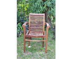 Stapelstuhl Matu Teakholz Gartenstuhl Teak Garten Stuhl